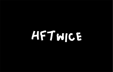 undefined-HFTwice-艺术字体