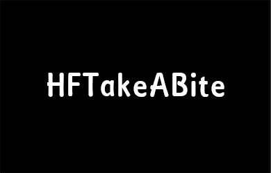 undefined-HFTakeABite-字体设计