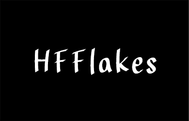 undefined-HFFlakes-字体设计