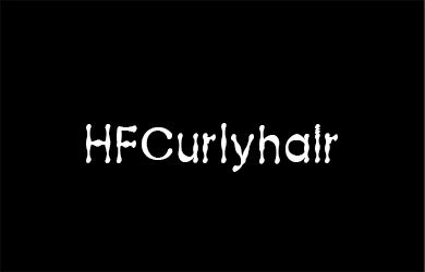 undefined-HFCurlyhair-字体设计