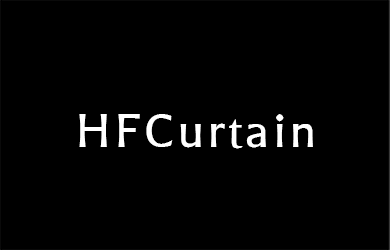 undefined-HFCurtain-字体设计