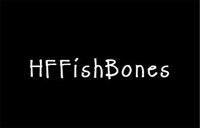 undefined-HFFishBones-字体设计