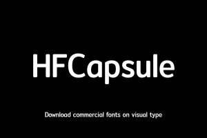 HFCapsule-字体设计
