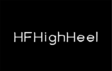 undefined-HFHighHeel-字体大全