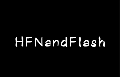 undefined-HFNandFlash-艺术字体