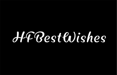 undefined-HFBestWishes-艺术字体