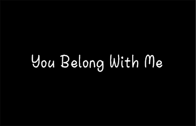 undefined-You Belong With Me-字体下载