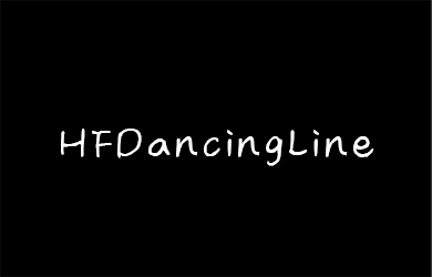 undefined-HFDancingLine-字体设计