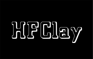 undefined-HFClay-艺术字体