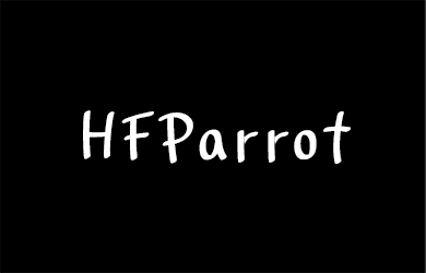 undefined-HFParrot-艺术字体