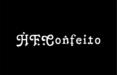 undefined-HFConfeito-字体设计