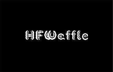 undefined-HFWaffle-字体设计