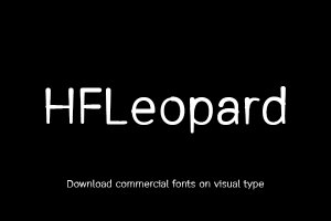 HFLeopard-字体下载
