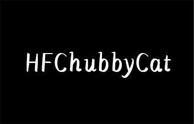 undefined-HFChubbyCat-字体设计